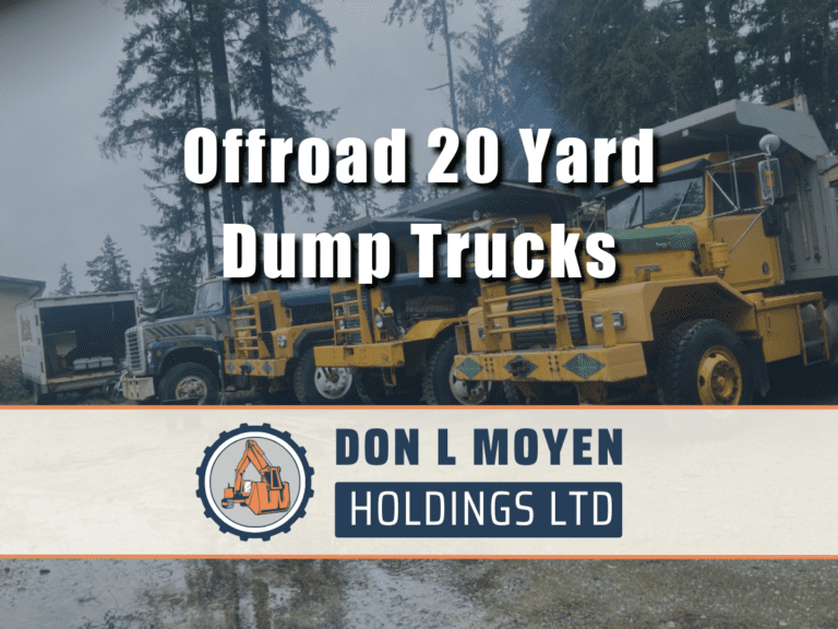 Offroad 20 Yard Dump Trucks