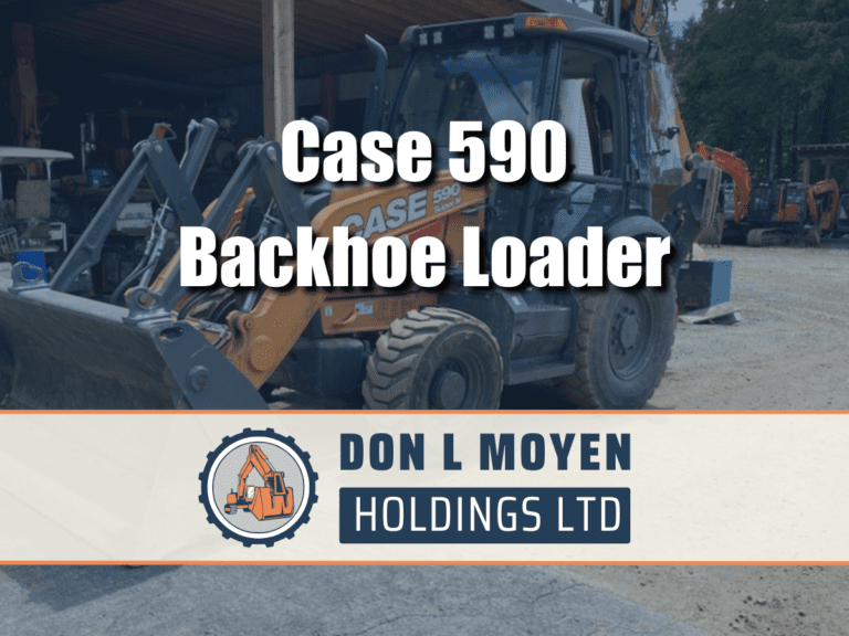 Case 590 Super N Backhoe Loader