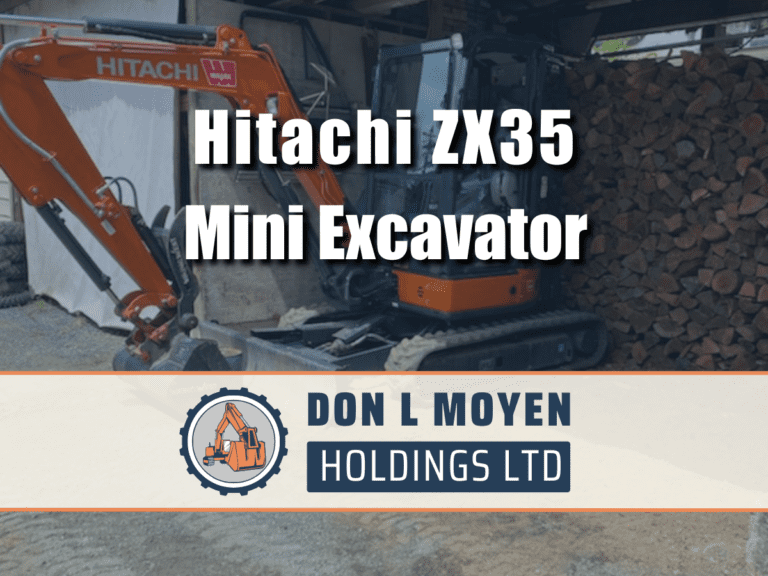 Hitachi ZX35 Mini Excavator