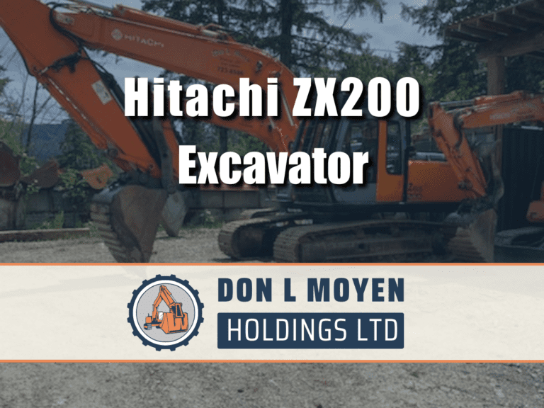 Hitachi ZX200 Excavator