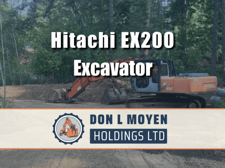 Hitachi EX200 Excavator