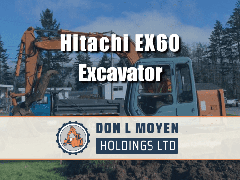 Hitachi EX60 Excavator